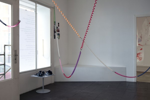 Anne Käthi Wehrli, _1 x Medium, bitte!_, Ausstellungsansicht, Les Complices* 2012